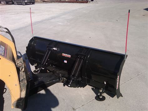 skid steer manual snow plow|plow wheels instead of skids.